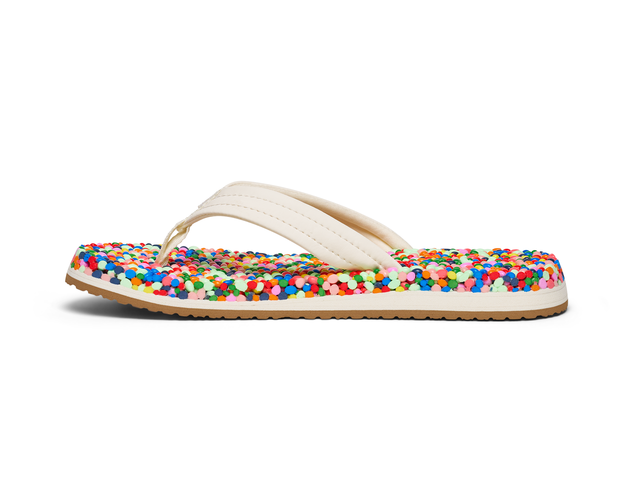 Sanuk Bubblecush Youth ciabatte Rainbow Confetti waterproof