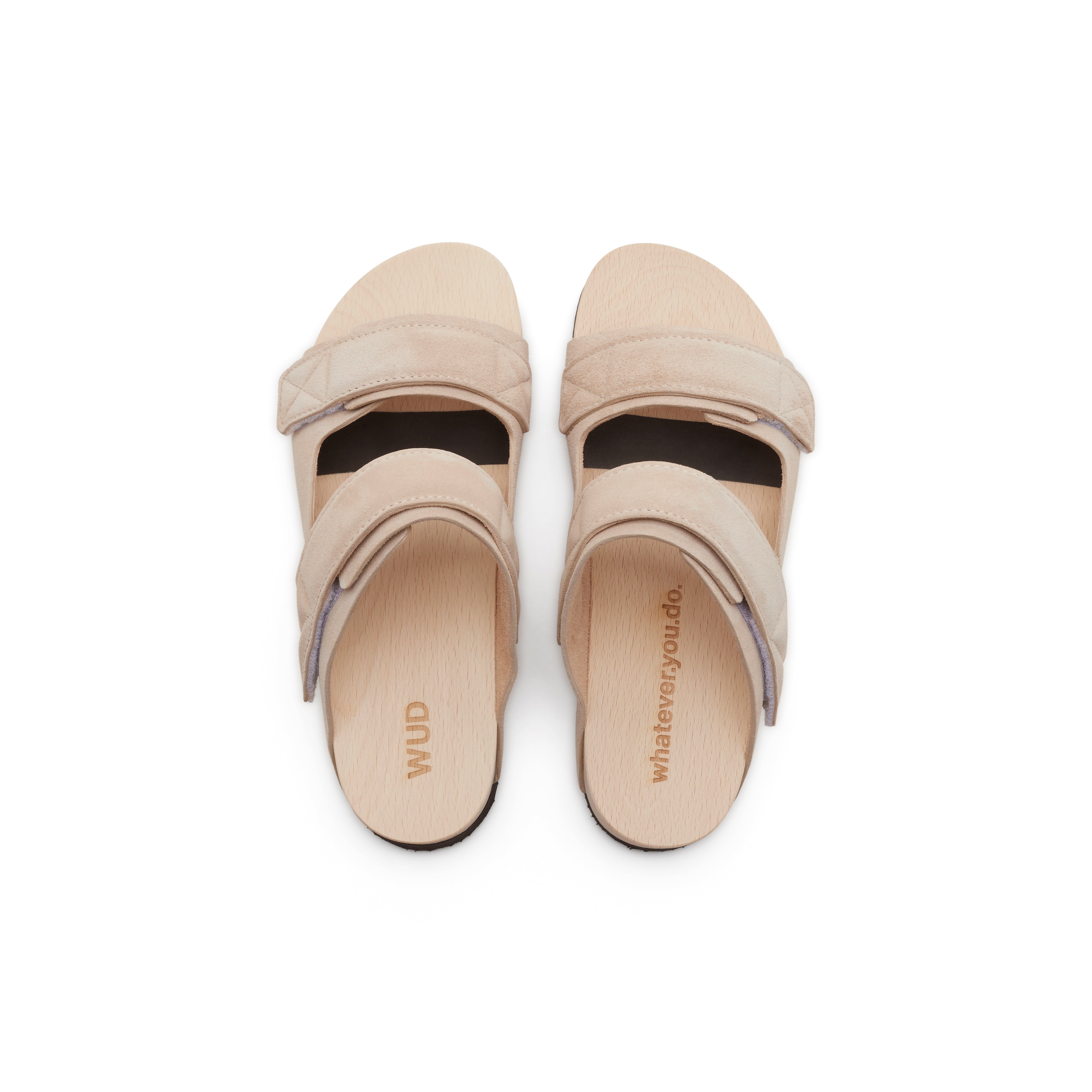 Wud Permanent Collection Root sandali beige leggeri
