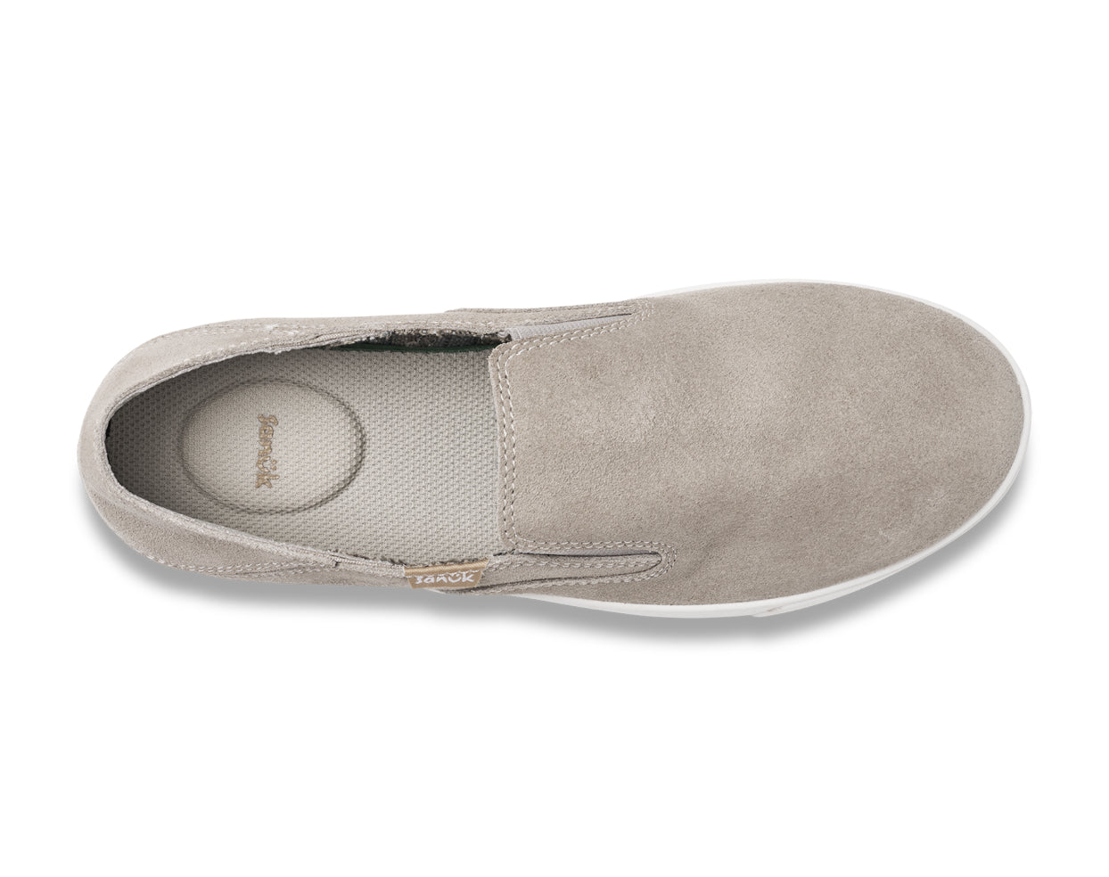 Sanuk Tydal Slip On Leather mocassini donna camoscio peyote