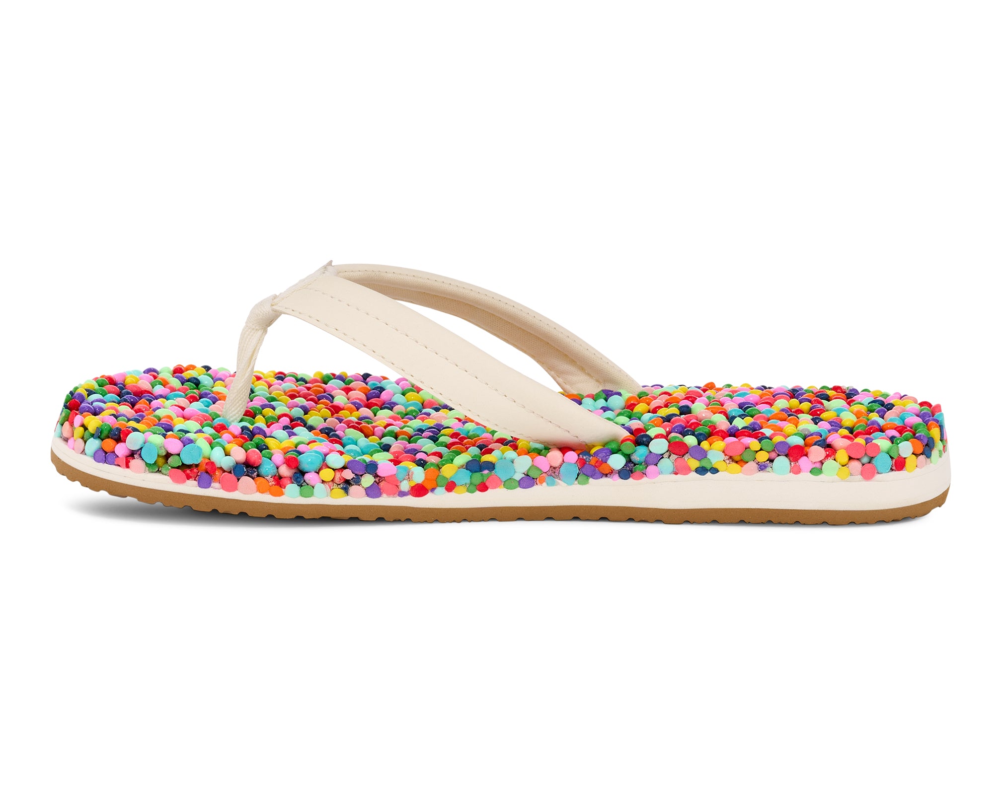 Sanuk Bubblecush Infradito Donna Nero Massaggianti
