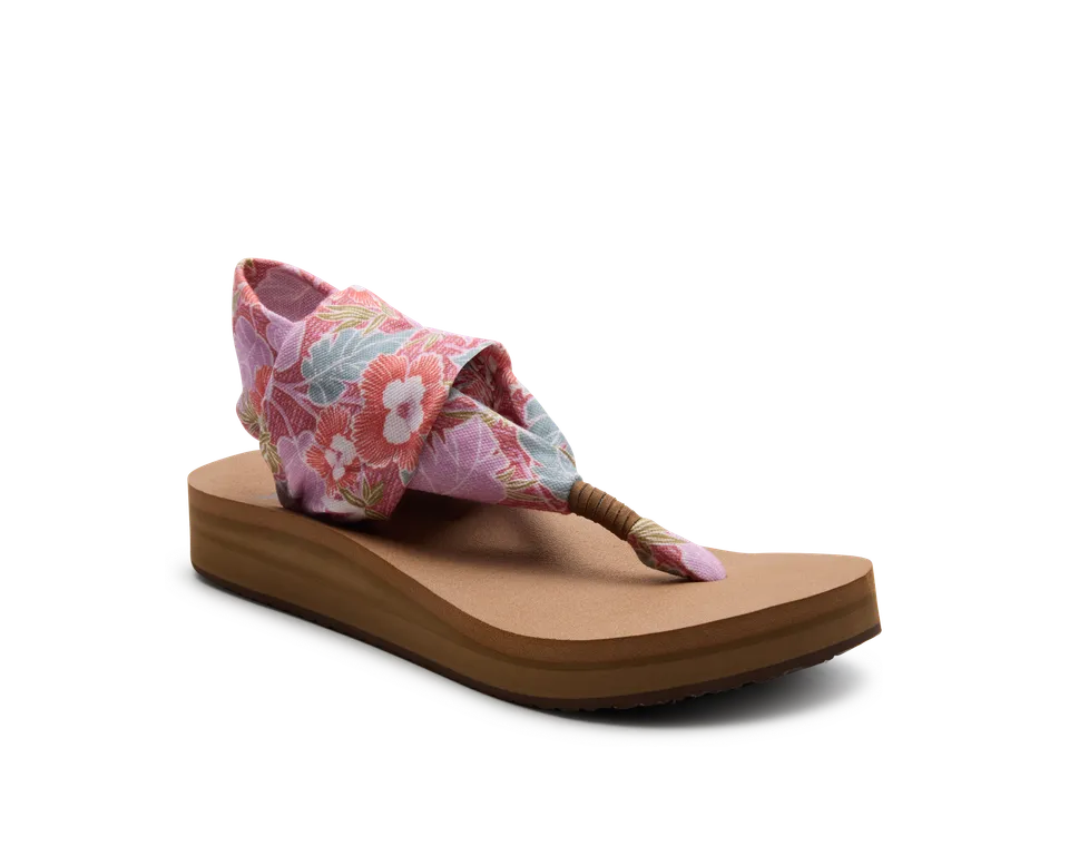 Sanuk Sling ST Midform sandali donna Pink Multi yoga