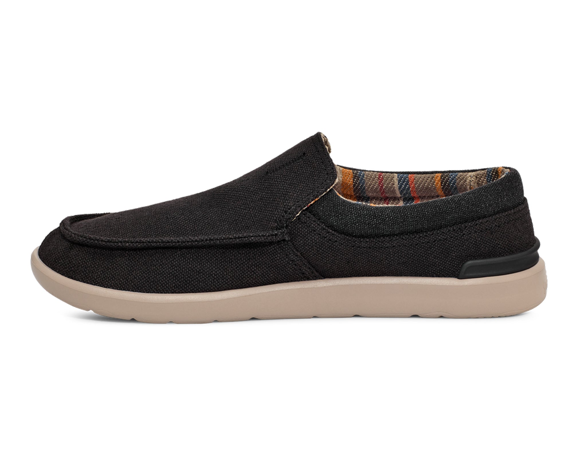 Sanuk Sidewalk Surfer Lite 2 Slip-On Uomo Nero Leggere