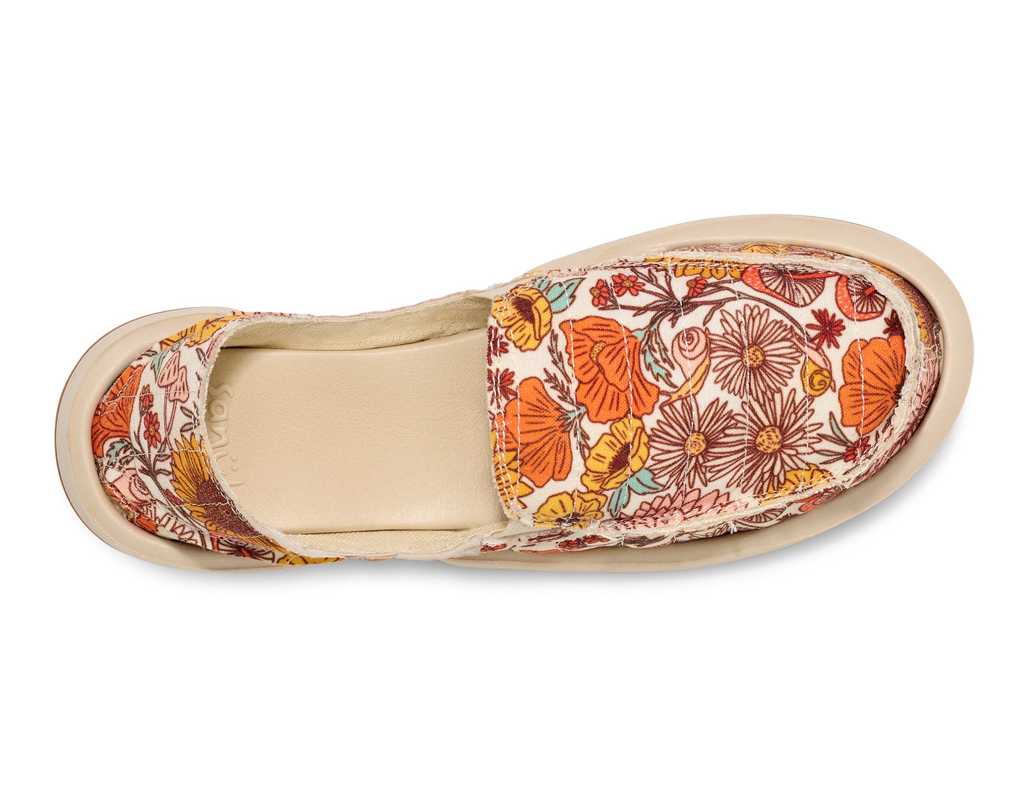 Sanuk Donna Floral Quilt slip on donna cotone floreale
