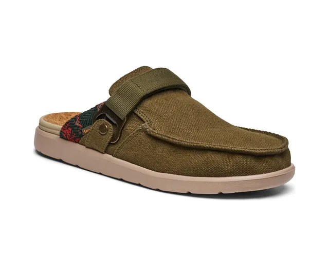 Sanuk Happy Hour Lite slip-on uomo neri leggeri