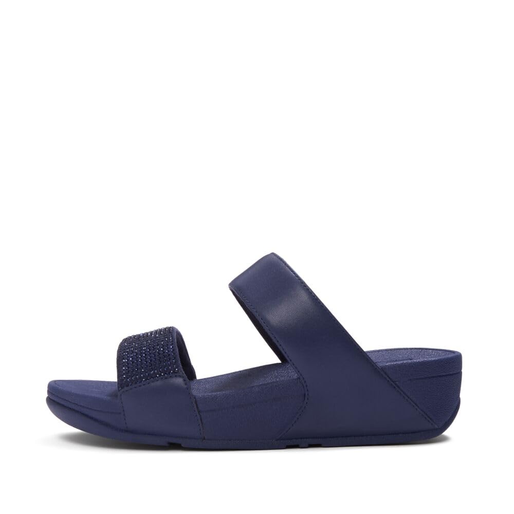 FitFlop Lulu Crystal Ciabatte Donna 39 EU Blu Notte