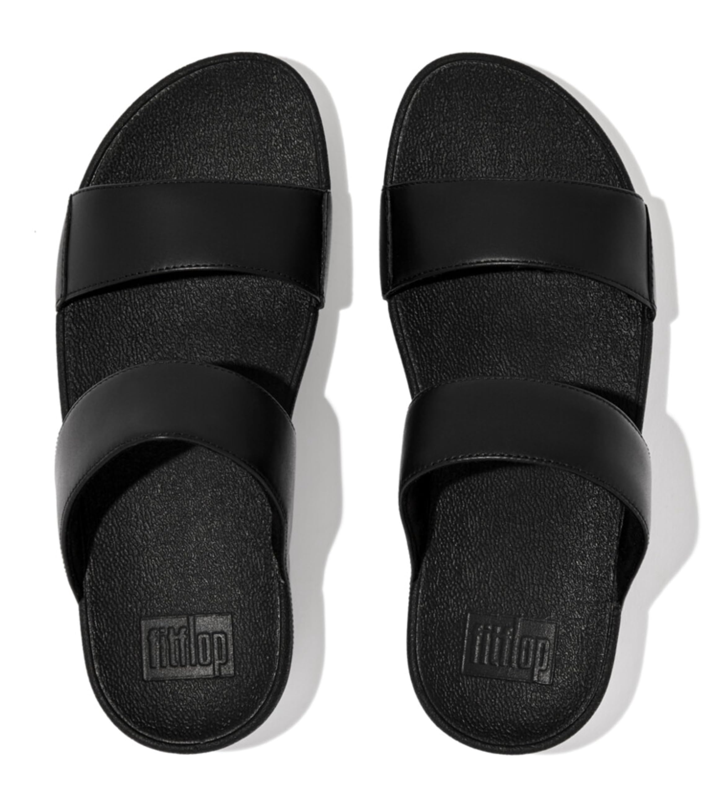 FitFlop Lulu Slide sandali donna pelle nero ergonomici