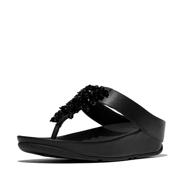 FitFlop Rumba sandali donna 39 EU perline zeppa