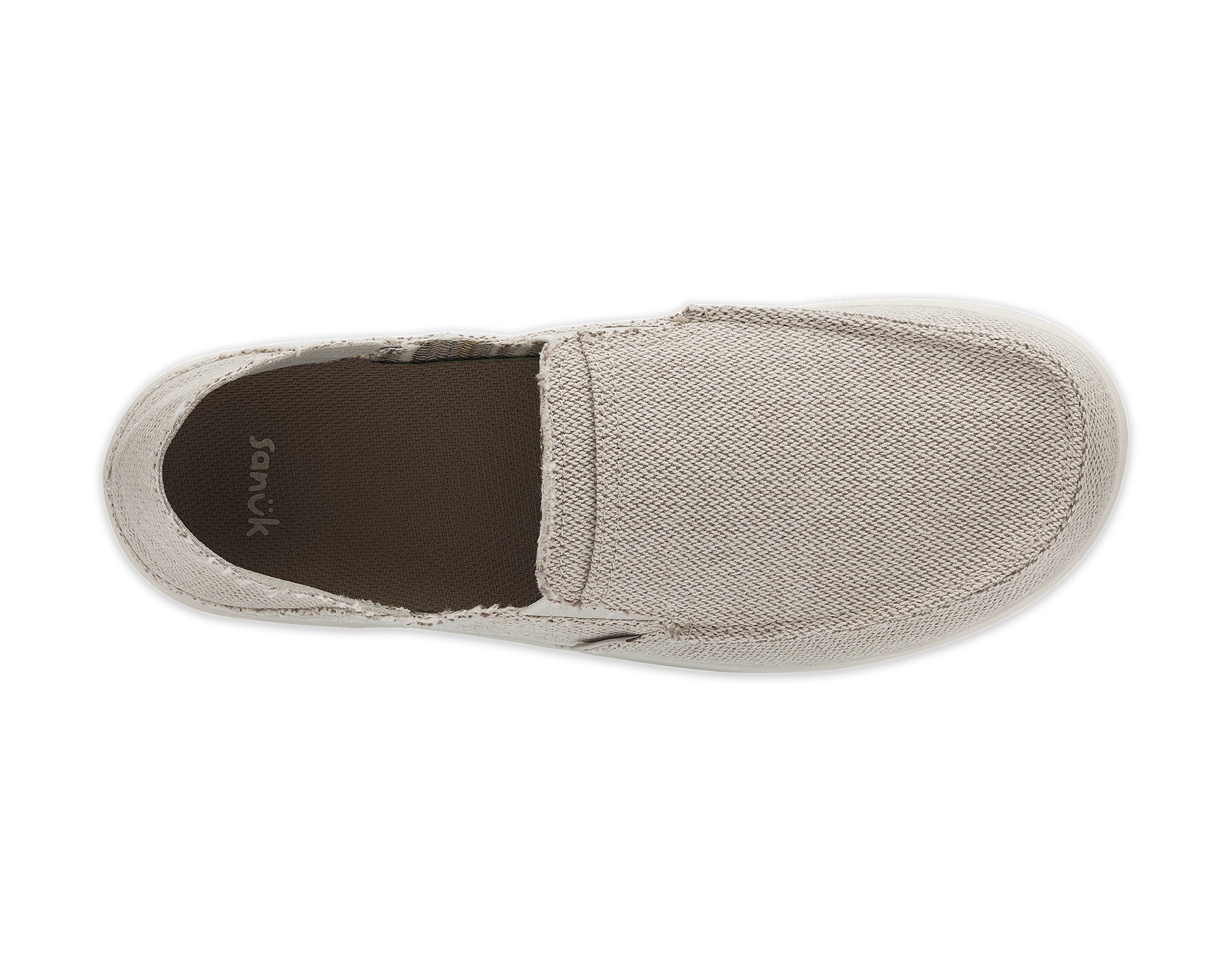 Sanuk Donny 2.0 mocassini uomo Natural vestibilità ampia