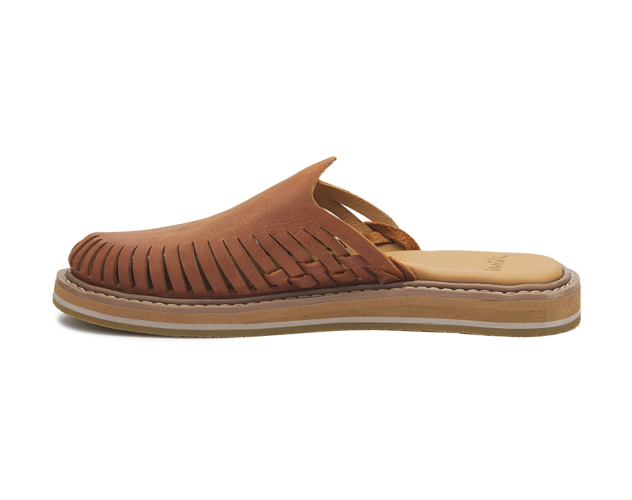Sanuk You Got My Back Woven slip on donna tan pelle