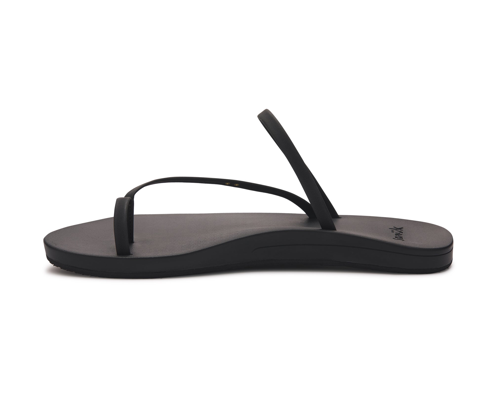 Sanuk Polly Ring infradito donna nere con anello