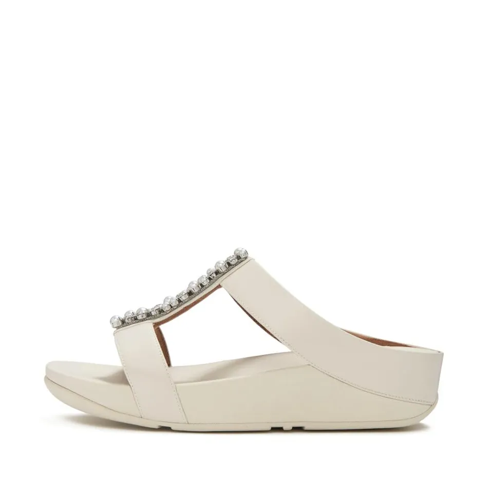 FitFlop Fino Pearls ciabatte donna perle 39 EU