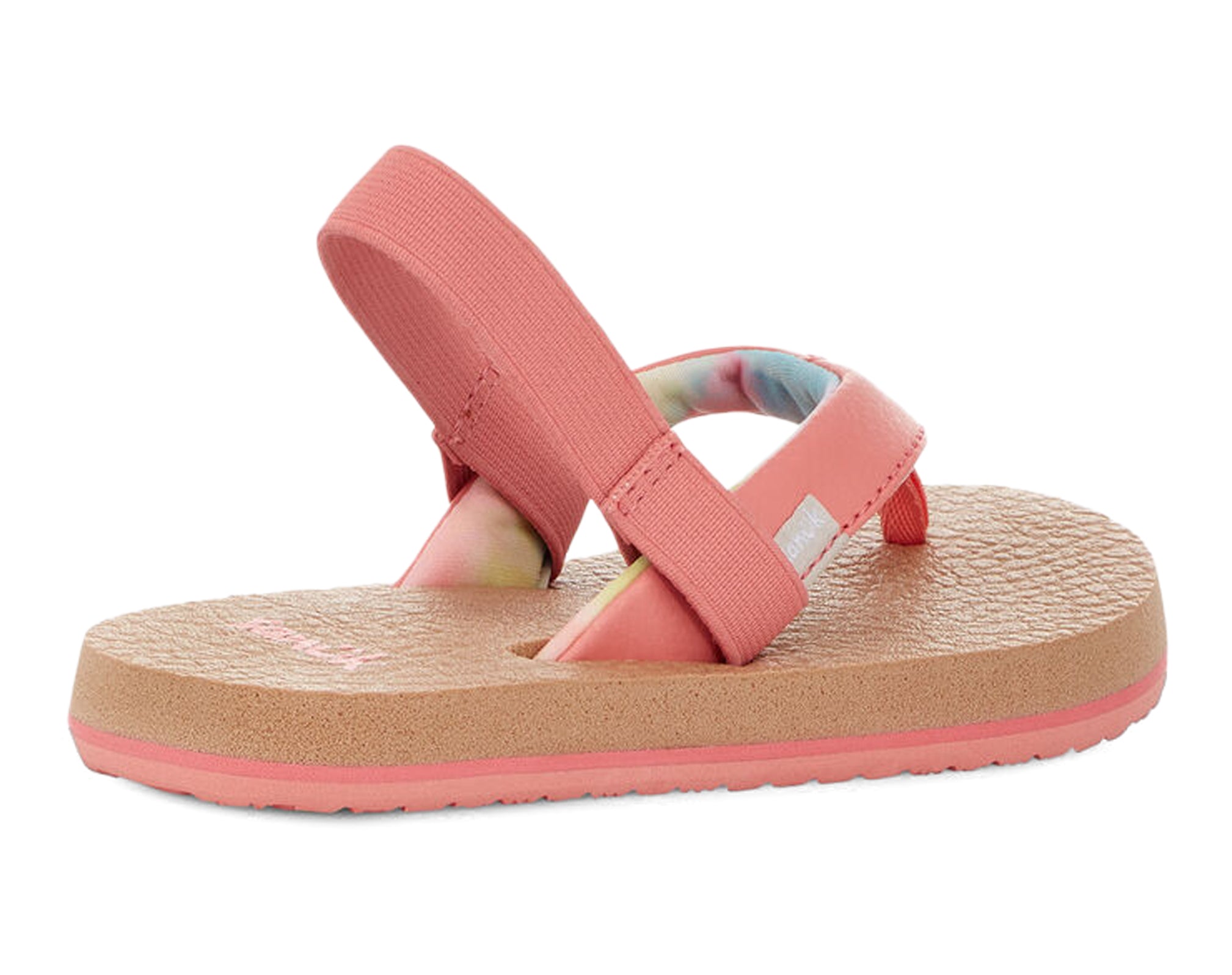 Sanuk Yoga Mat infradito bimba corallo