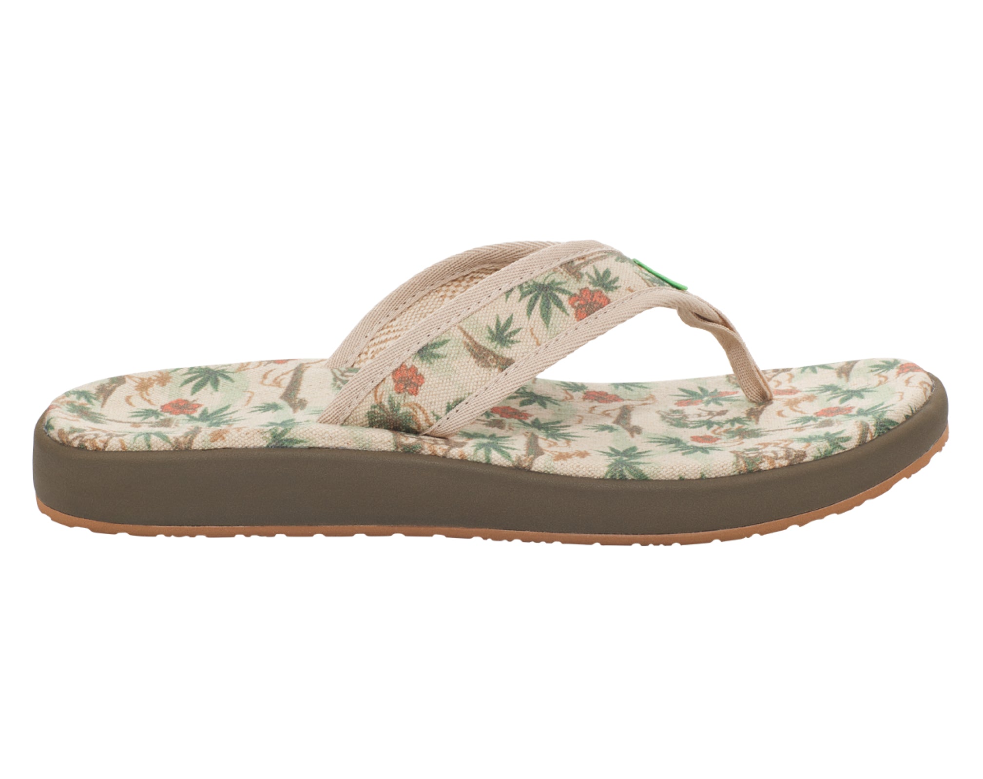Sanuk Furreal ST infradito unisex canapa