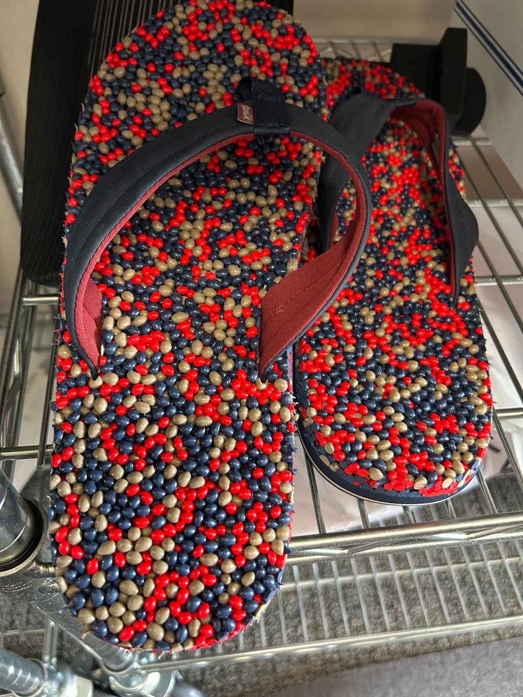 Sanuk Bubblecush Infradito Uomo Massaggianti Nero