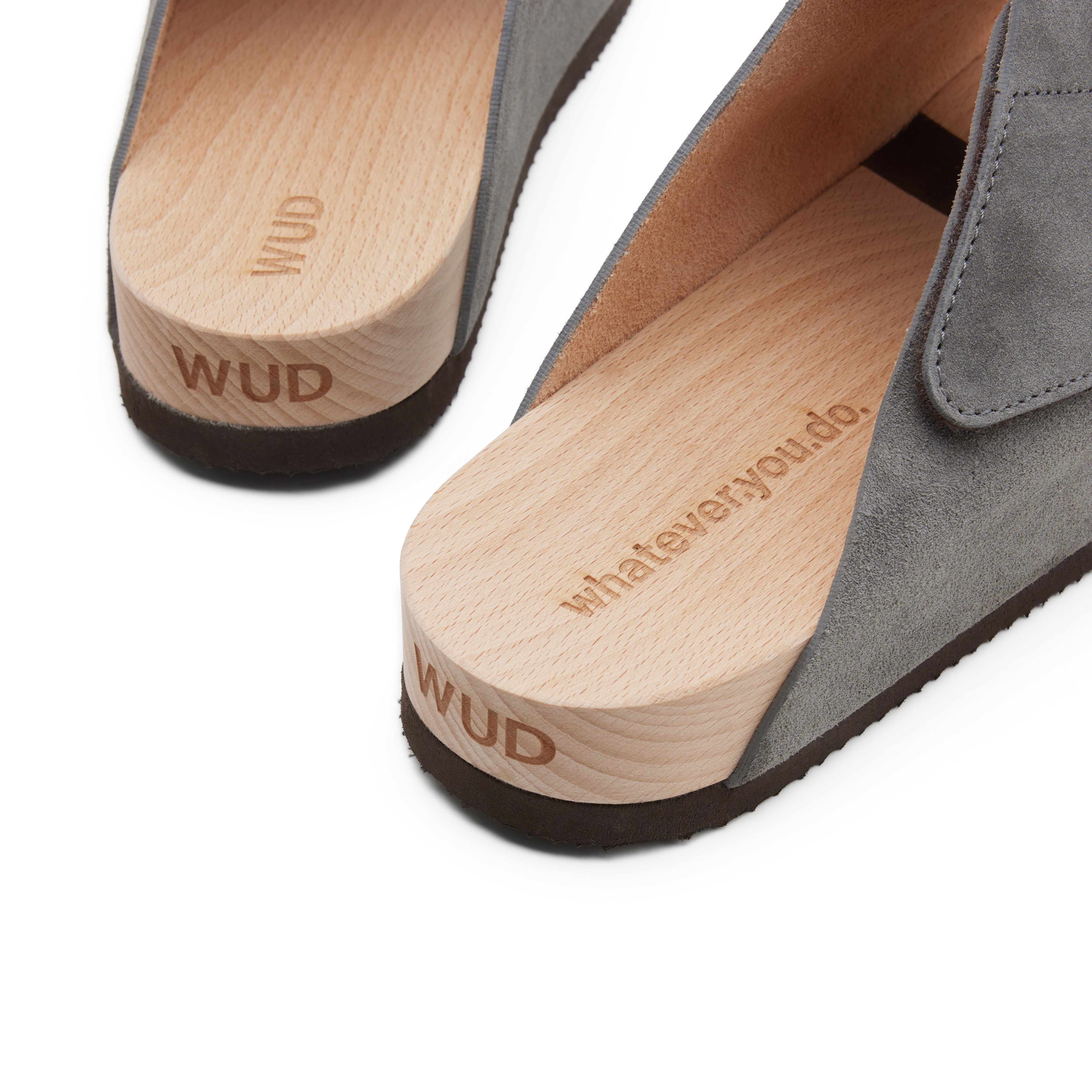 Wud Permanent Collection Seed scarpe camoscio grigio pietra