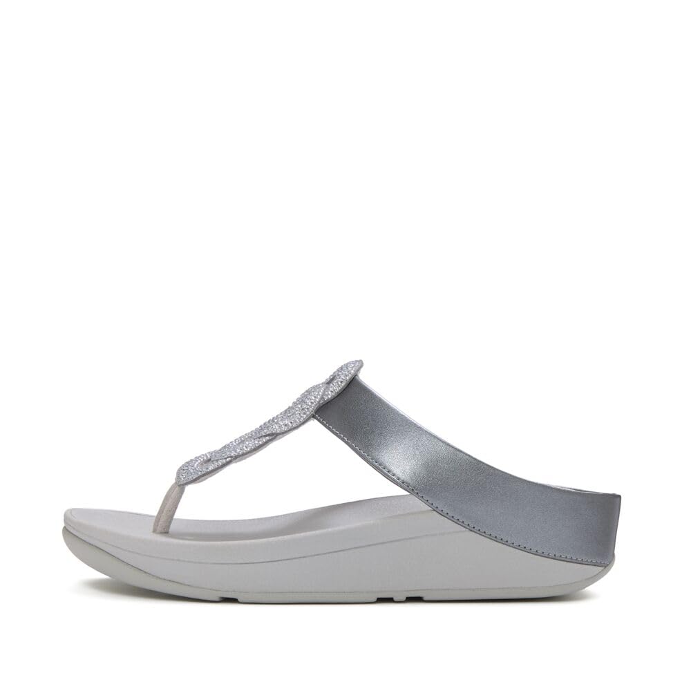 FitFlop Fino Crystal-Twist sandali donna infradito 39 strass