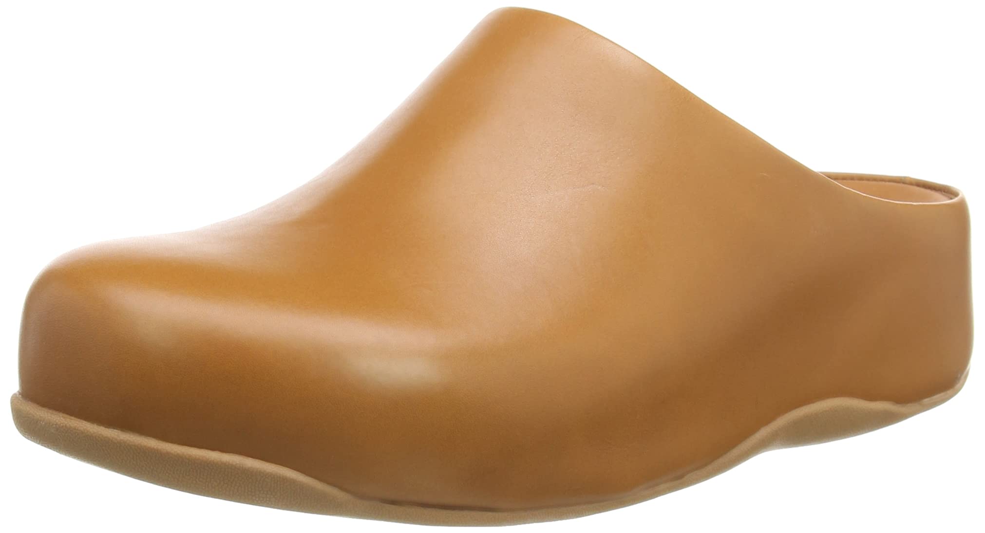 FitFlop Shuv Leather zoccoli donna 36 EU nero pelle