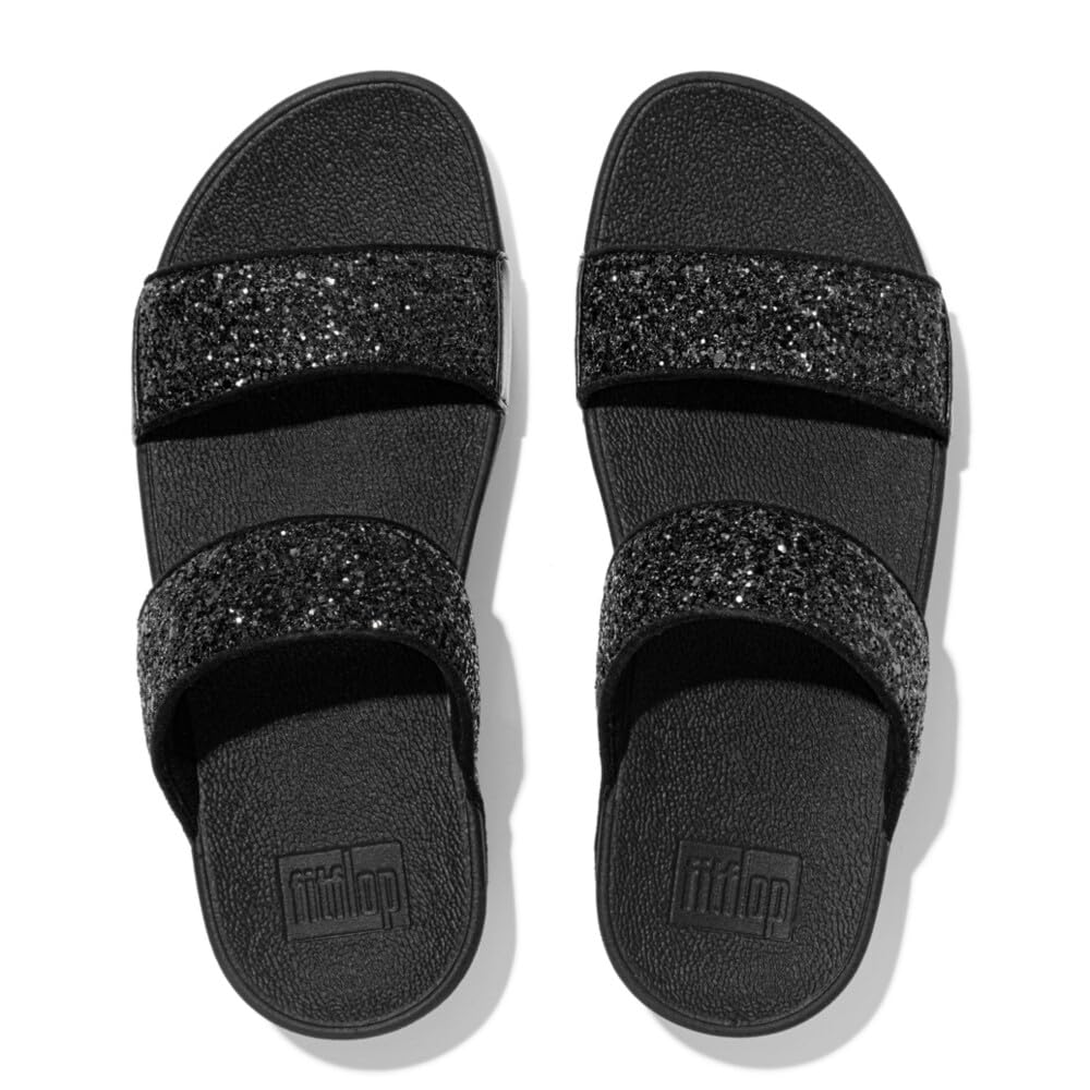 FitFlop Lulu Glitz sandali donna glitter nero