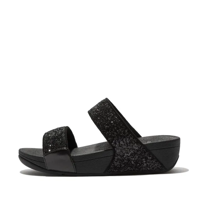 FitFlop Lulu Glitz sandali donna glitter nero