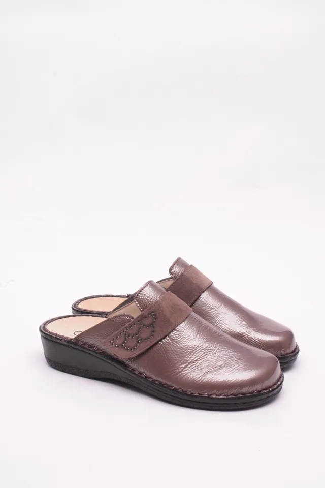 Cinzia Soft ciabatta donna pelle tortora IM24281H