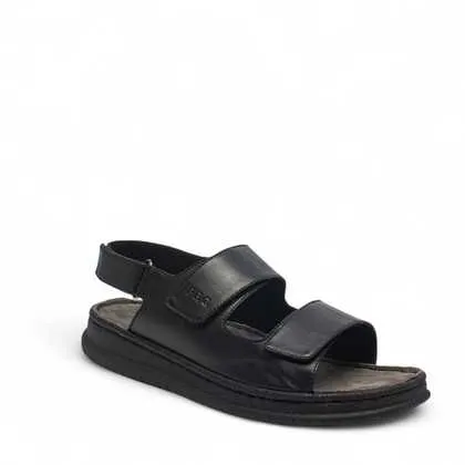 Cinzia Soft Sandali Sandalo Uomo Pelle Black