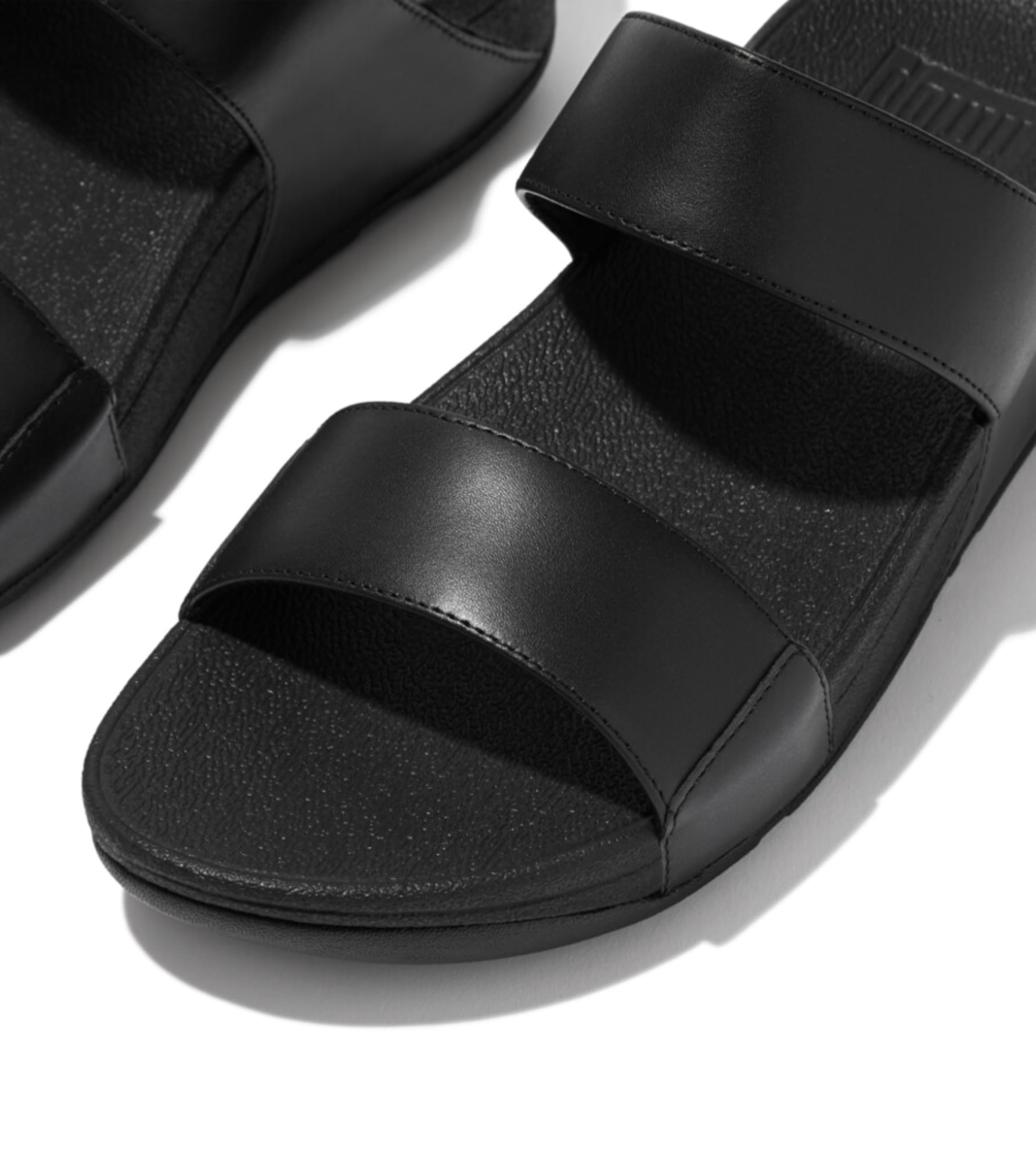 FitFlop Lulu Slide sandali donna pelle nero ergonomici