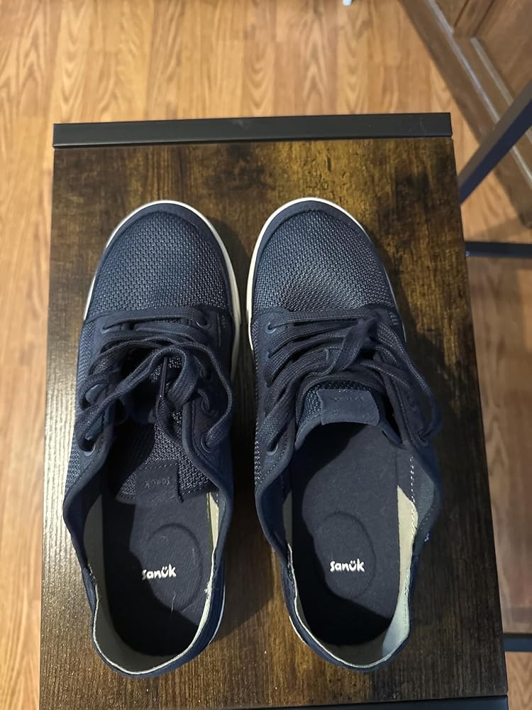 Sanuk Tydal slip-on donna nero in mesh riciclata
