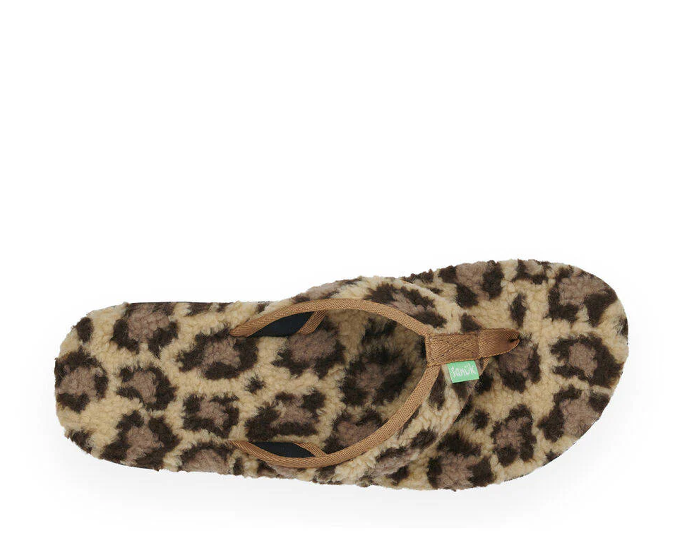 Sanuk Furreal ST Cheetah Infradito Tarzan fantasia