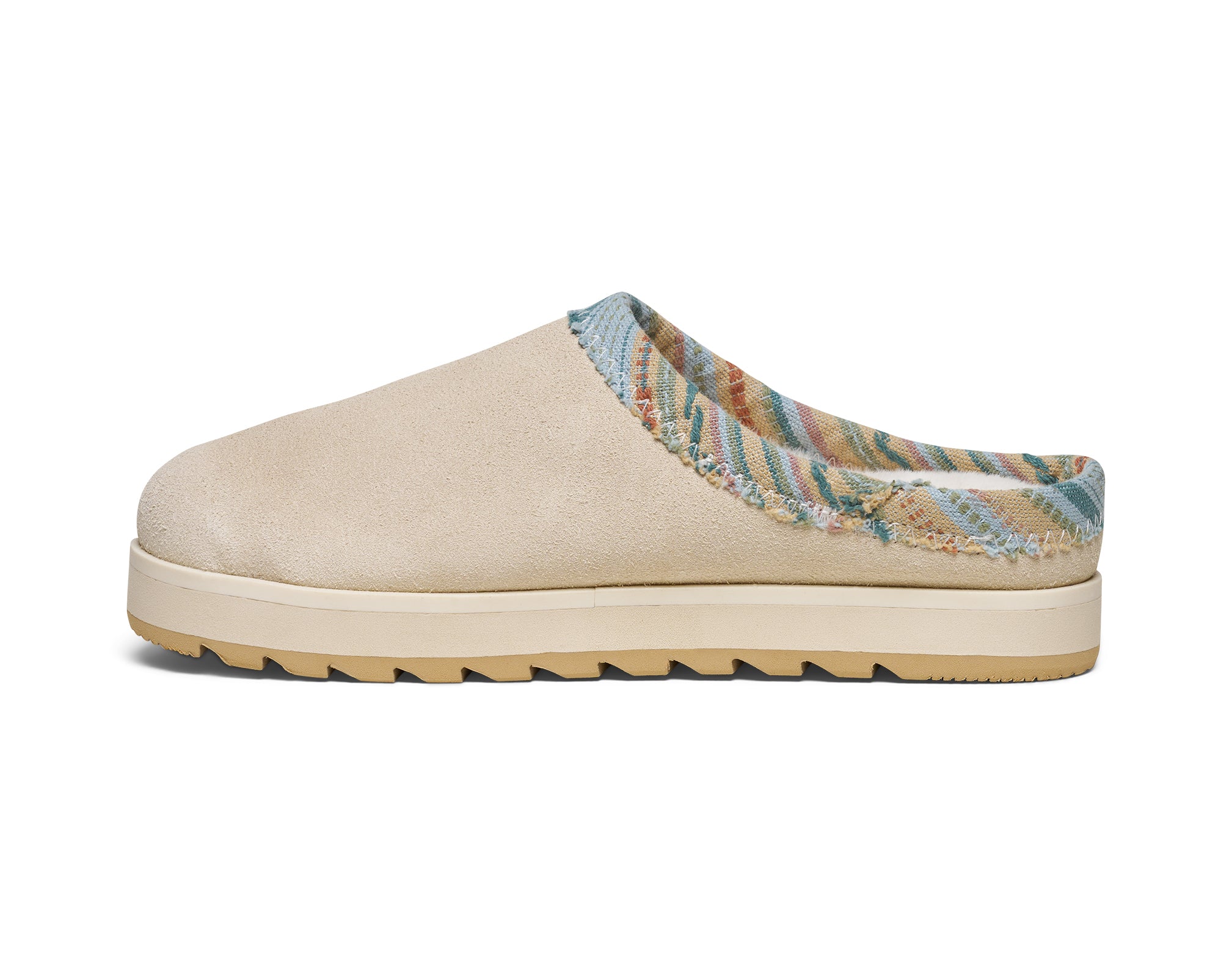 Sanuk Yoga Cloud pantofole donna camoscio nero 38