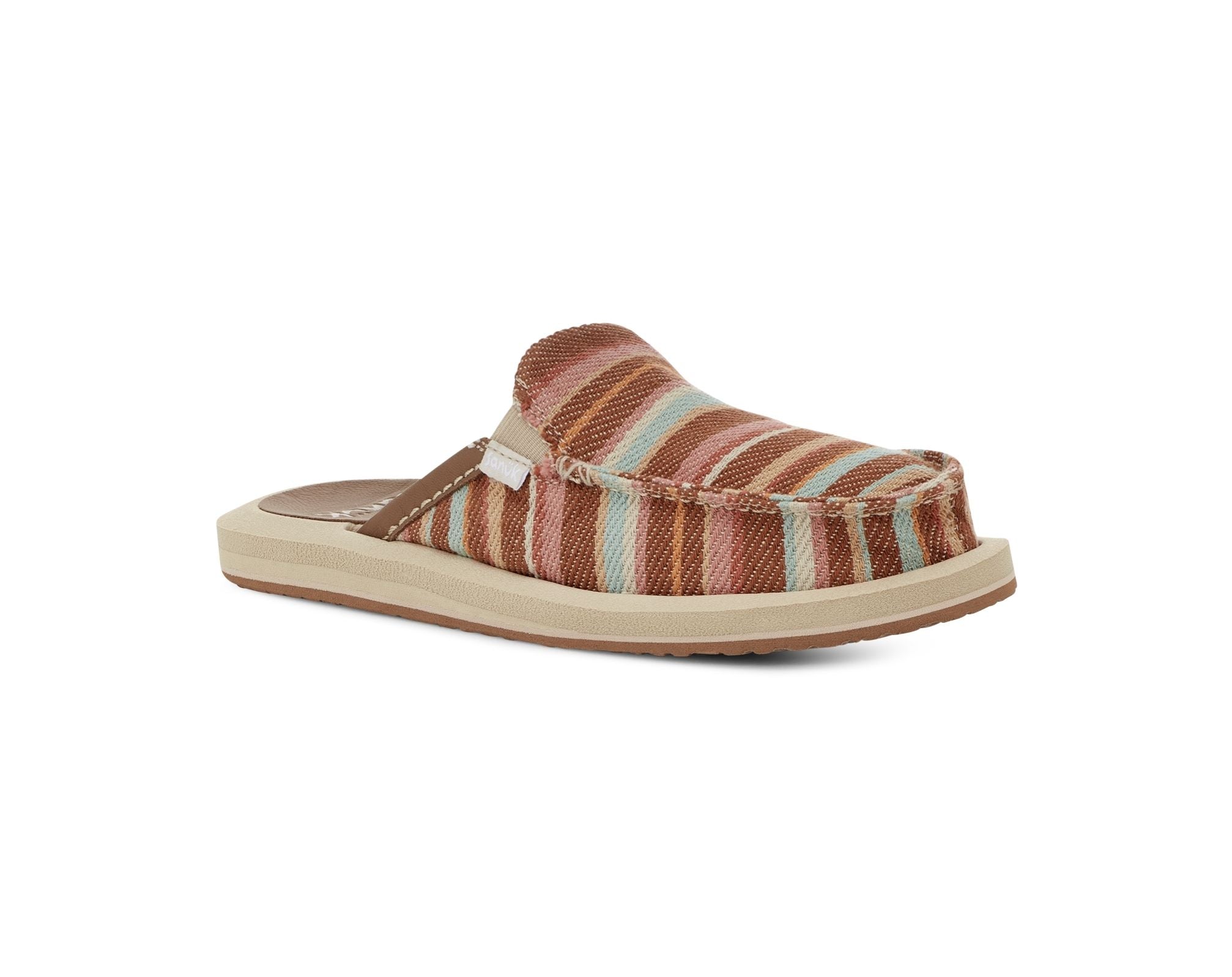 Sanuk You Got My Back ST Blanket mules donna Caramel Multi canapa
