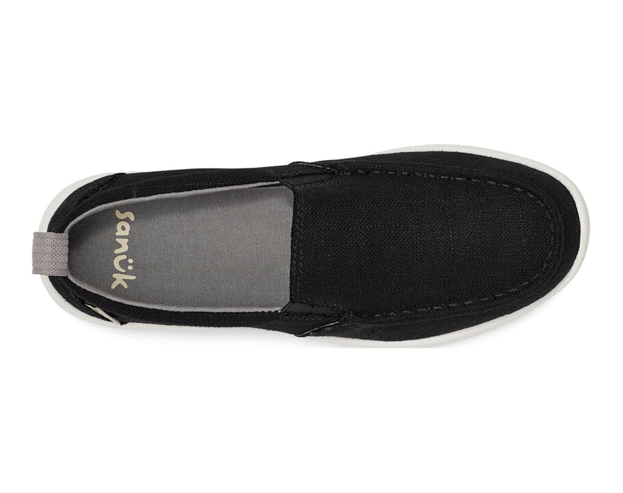 Sanuk Lil Sidewalk Surfer Lite scarpe bambino Black leggera