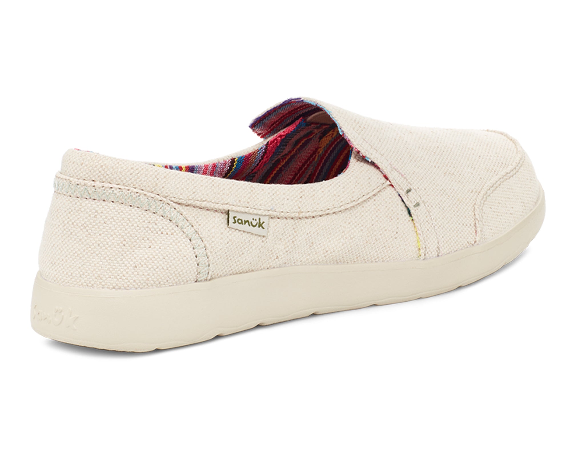 Sanuk Sidewalk Surfer Lite 2 Slip-On Donna Nero Leggere