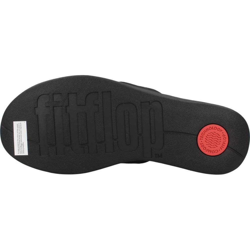 FitFlop Platfforms Wedge Infradito Donna Nero Zeppa