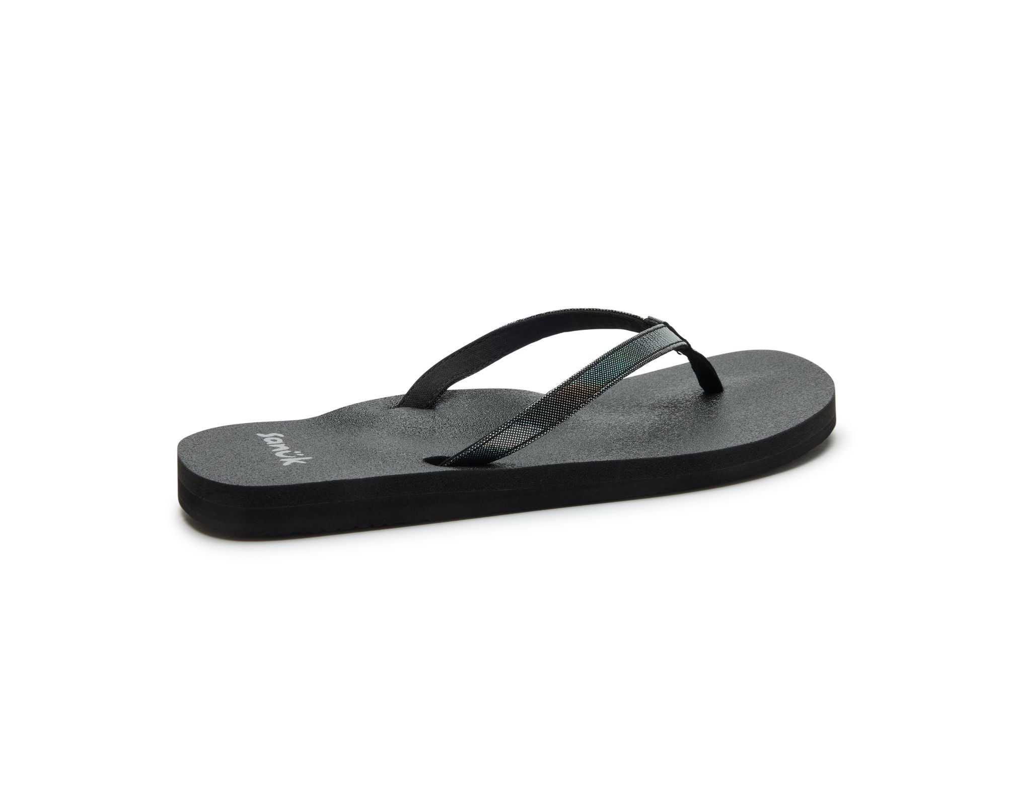 Sanuk Yoga Joy II Bling infradito argento glitter