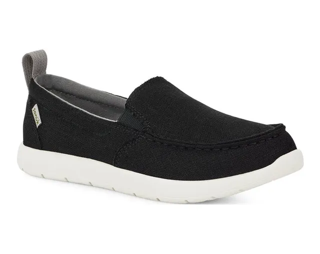 Sanuk Lil Sidewalk Surfer Lite scarpe bambino Black leggera