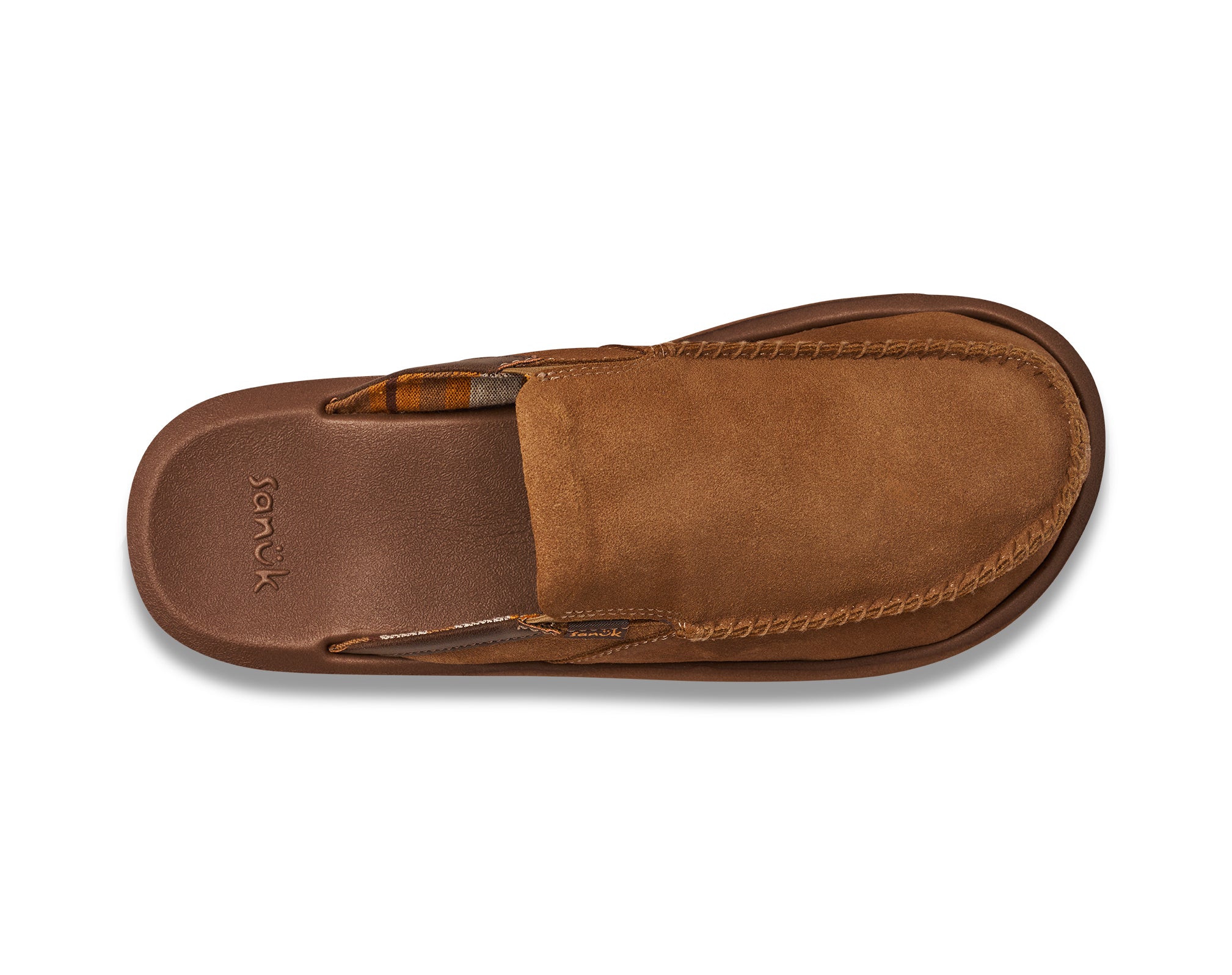 Sanuk You Got My Back Leather mule uomo Tan pelle
