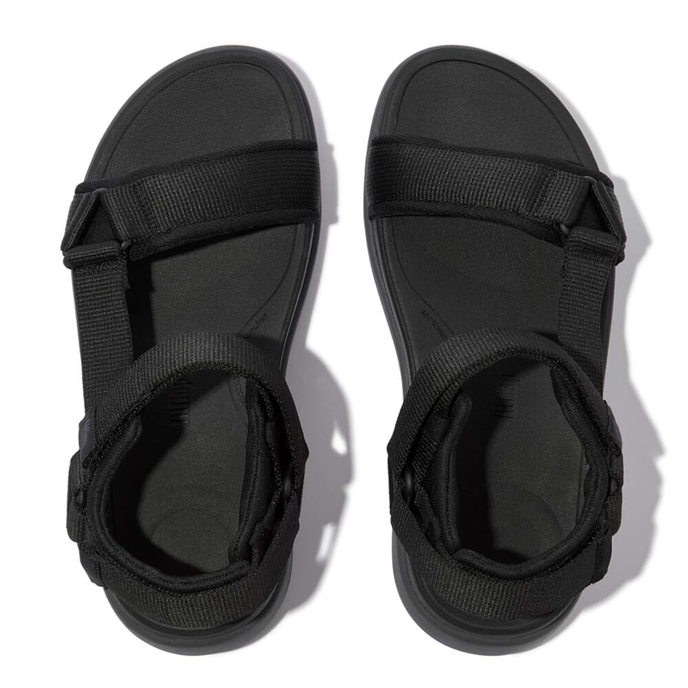 FitFlop F-Mode Go sandali uomo 45 EU mix nero