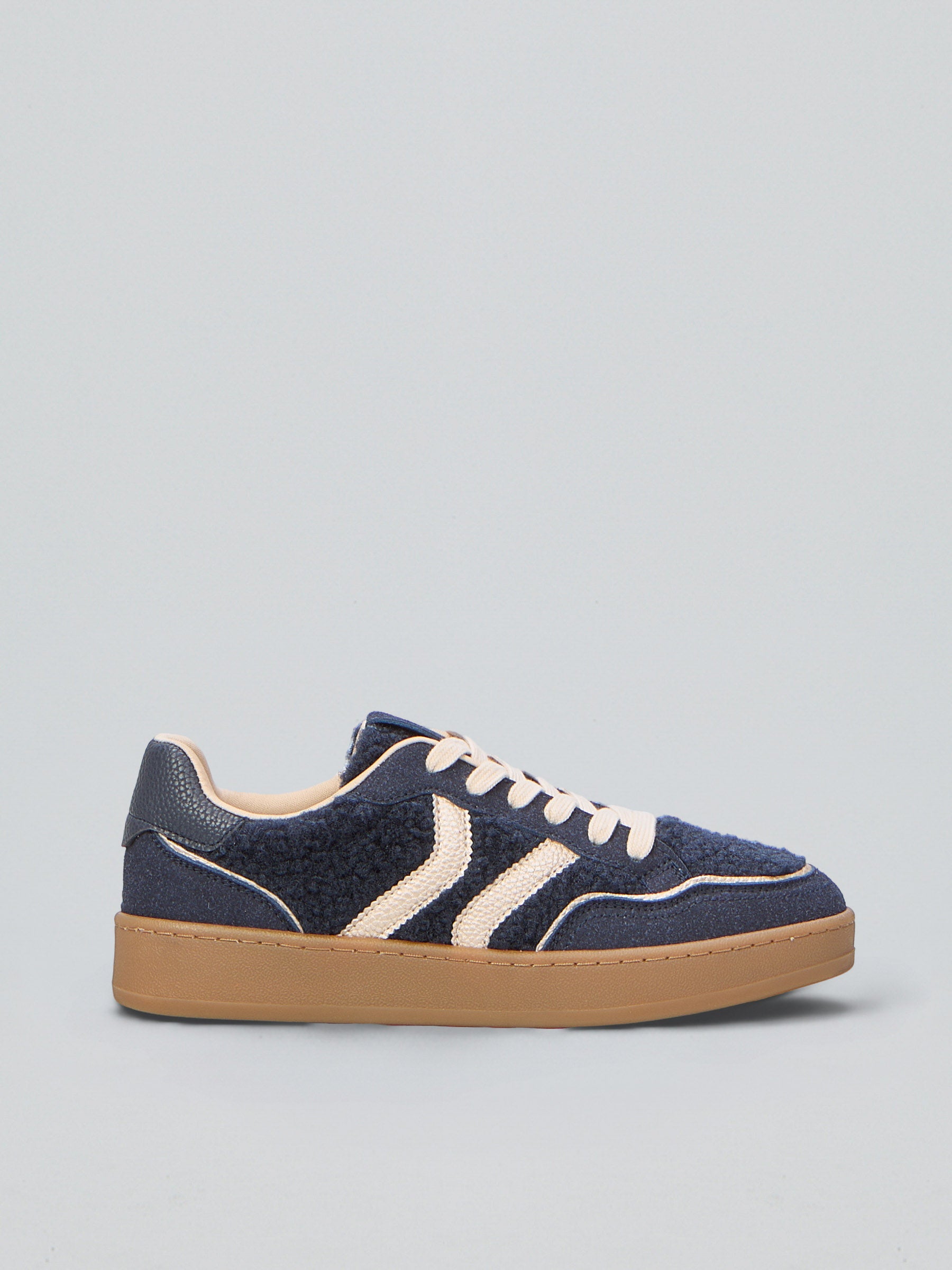 Ovye Sneakers effetto teddy sneaker blu sera