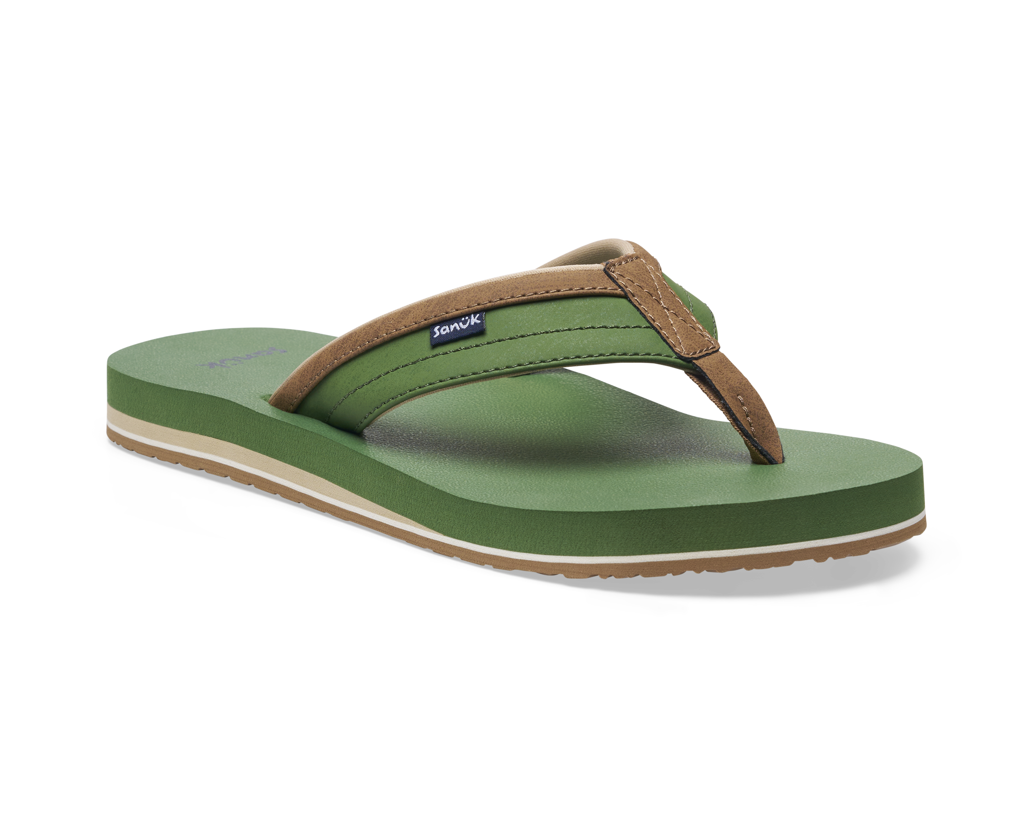 Sanuk Ziggy St Sandali Uomo Nero Schiuma Morbida
