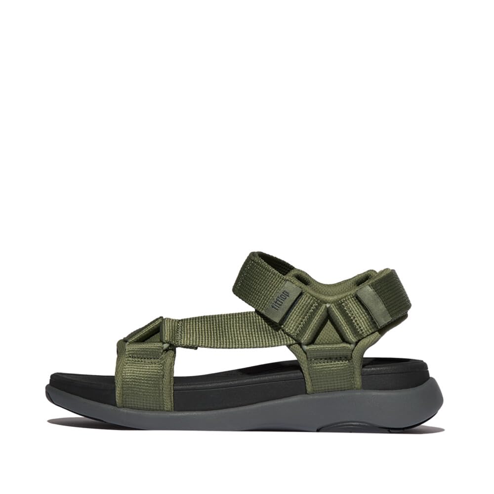 FitFlop F-Mode Go sandali uomo 45 EU mix nero