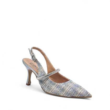 Cinzia Soft Sneakers Donna Sintetico Cielo Argento Gomma