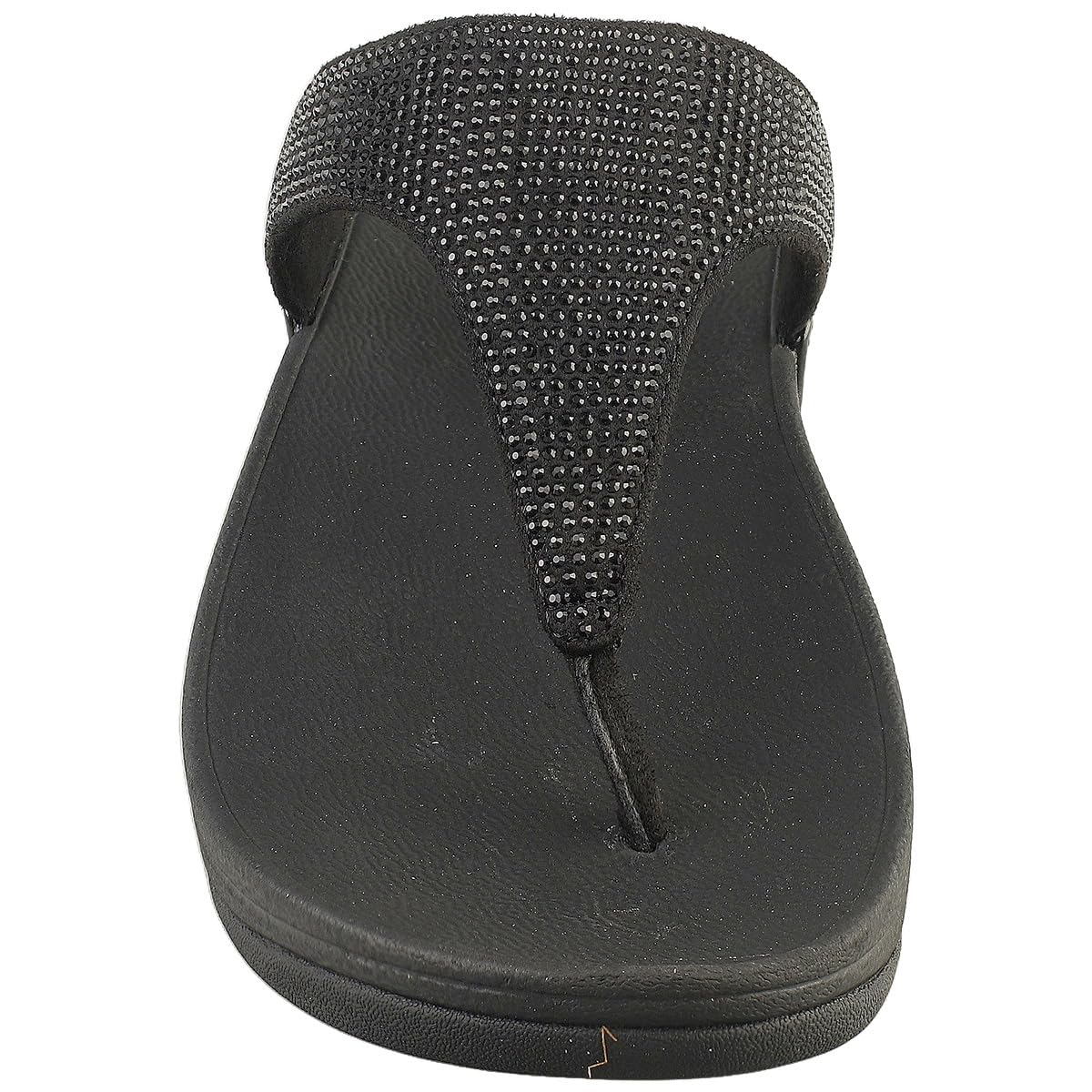 FitFlop Lulu Crystal Feather sandali zeppa nero 39 EU