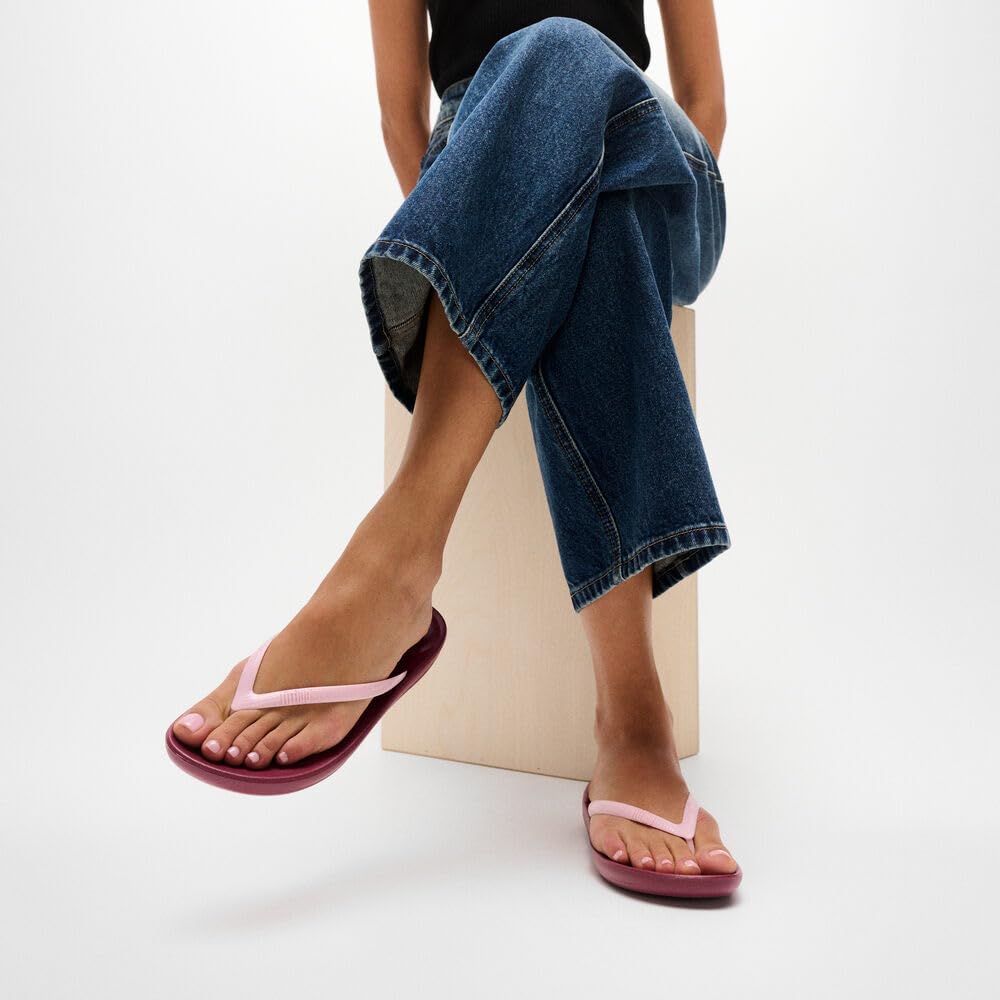 FitFlop iQushion Infradito Donna 39 EU Rosso Rubino