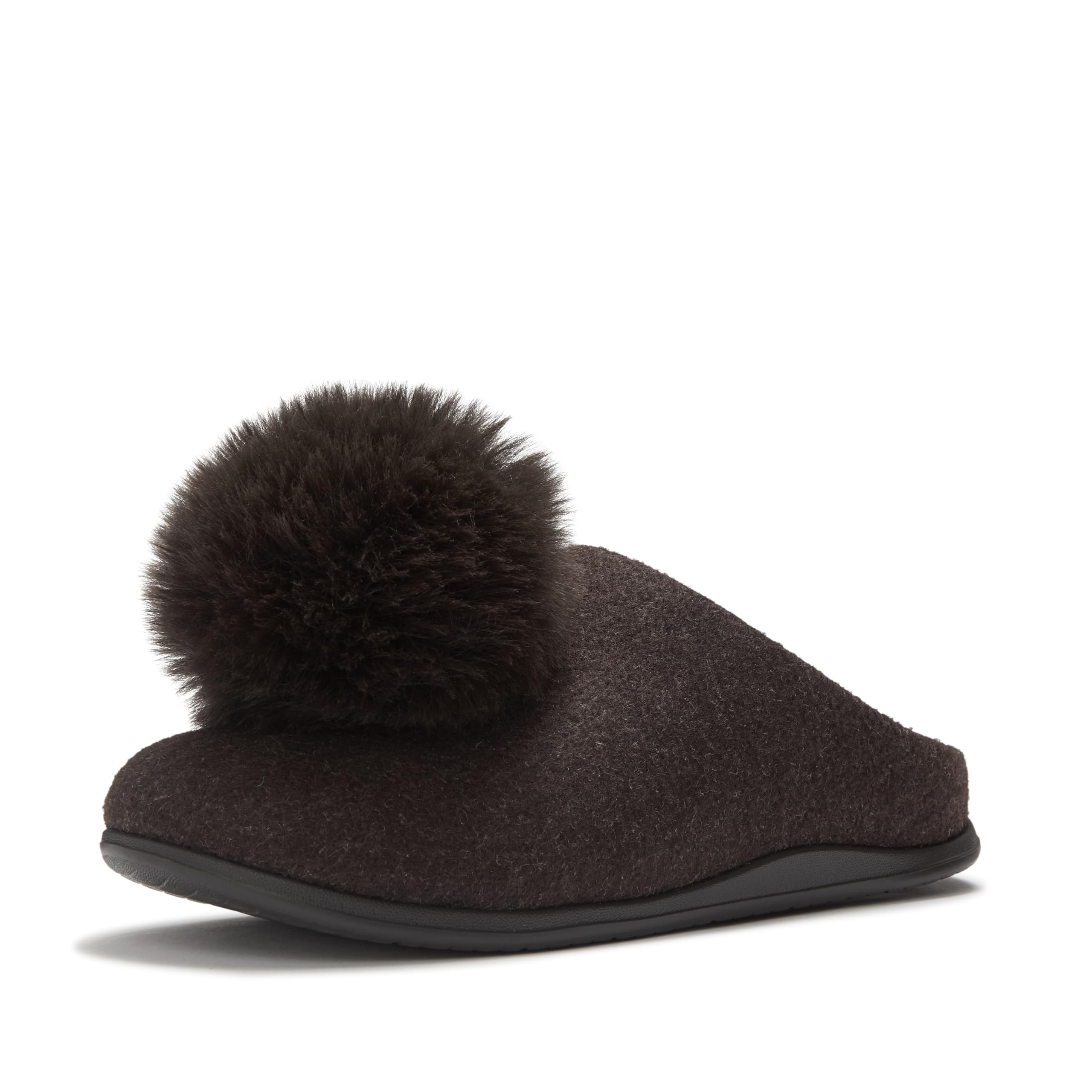 FitFlop IQ-Snug Felt Pom Pom pantofole donna feltro taglia 39