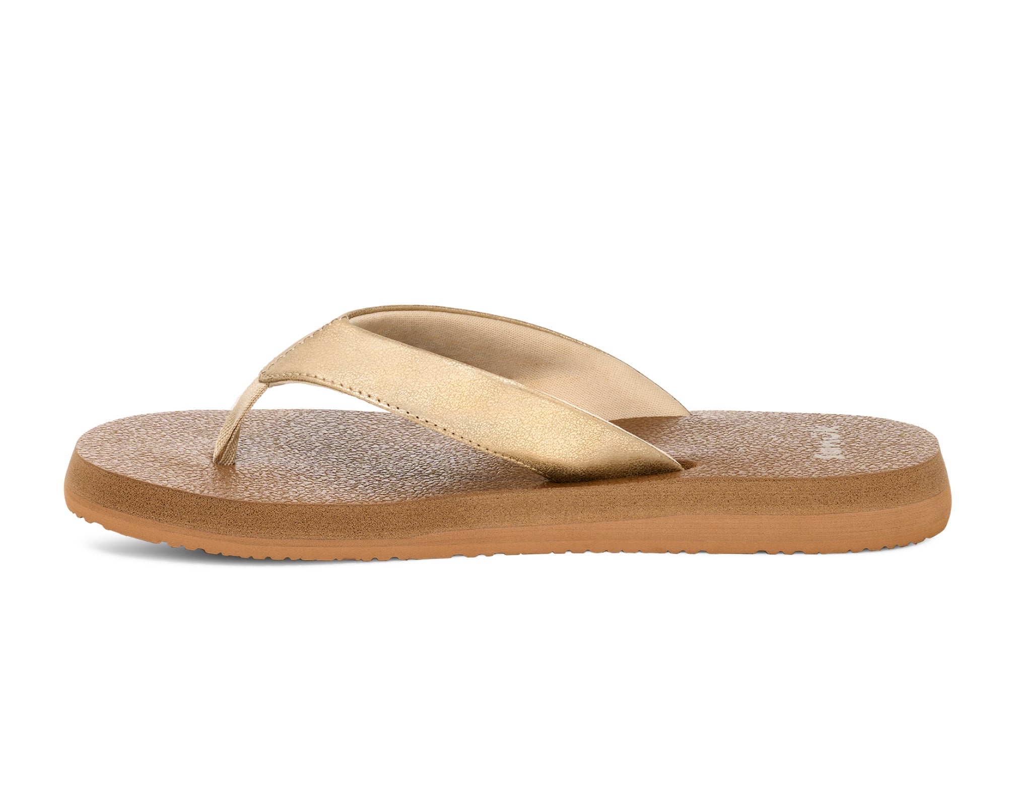Sanuk Yoga Mat II Metallic sandali donna champagne suola yoga