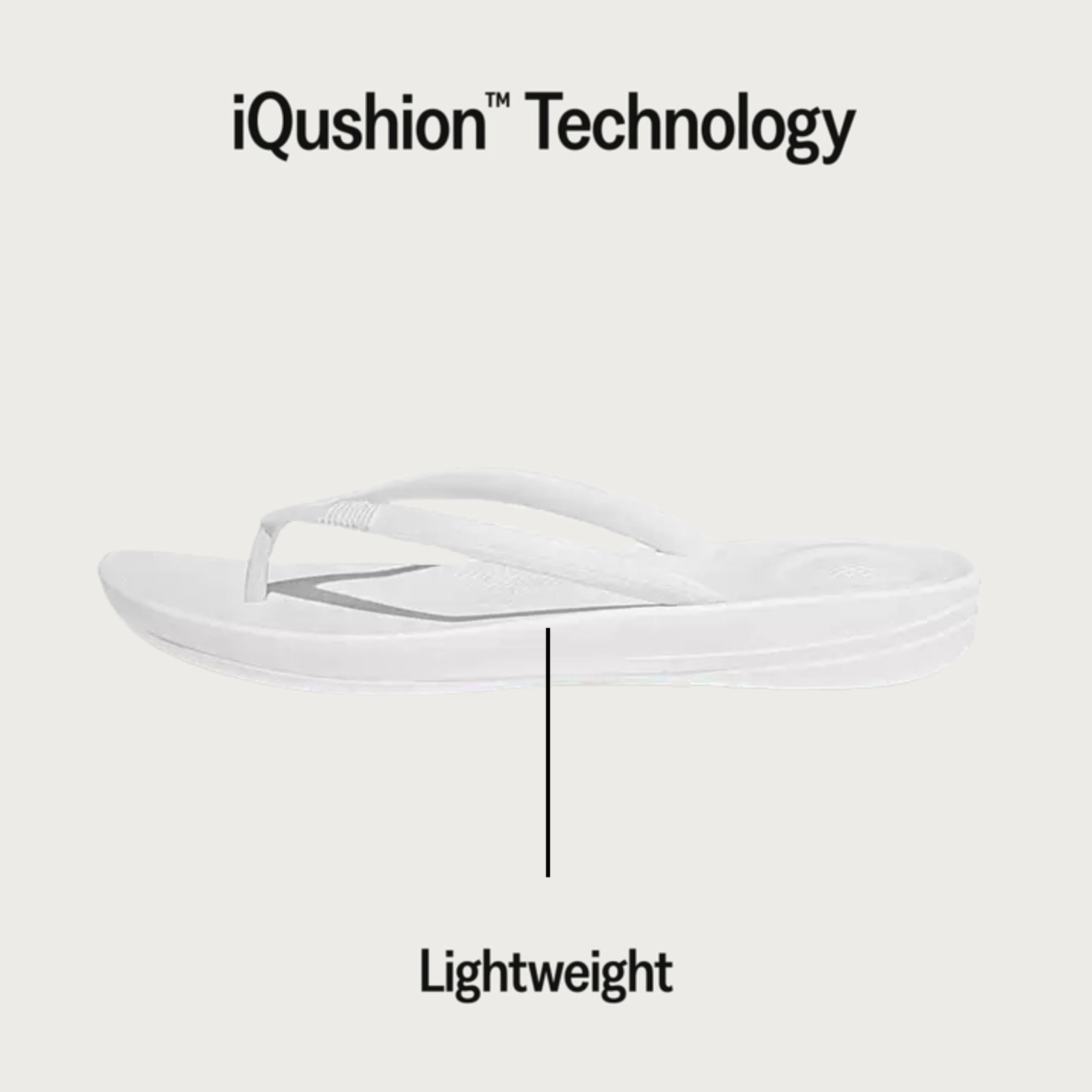 FitFlop iQushion infradito donna bianco Urban White 39 EU