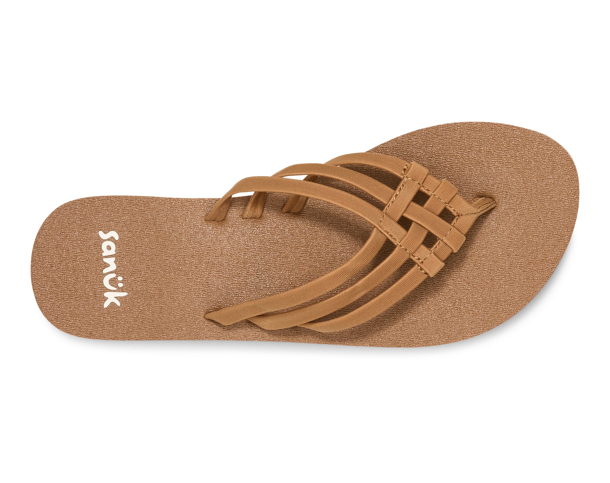 Sanuk Yoga Sandy II sandali donna Nero fasce incrociate