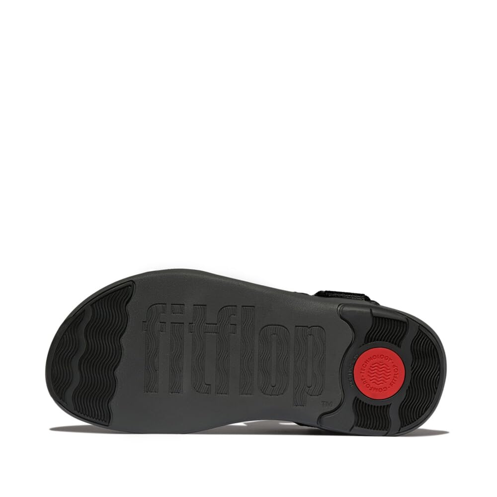 FitFlop F-Mode Go sandali uomo 45 EU mix nero