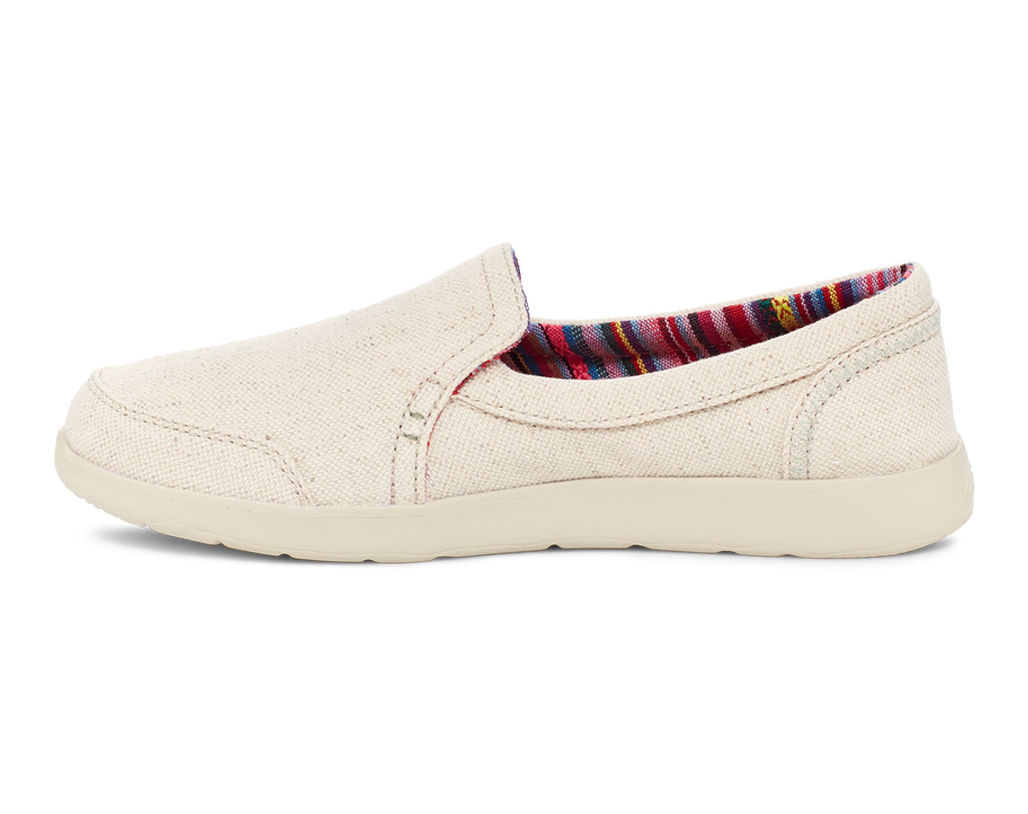 Sanuk Sidewalk Surfer Lite 2 Slip-On Donna Nero Leggere