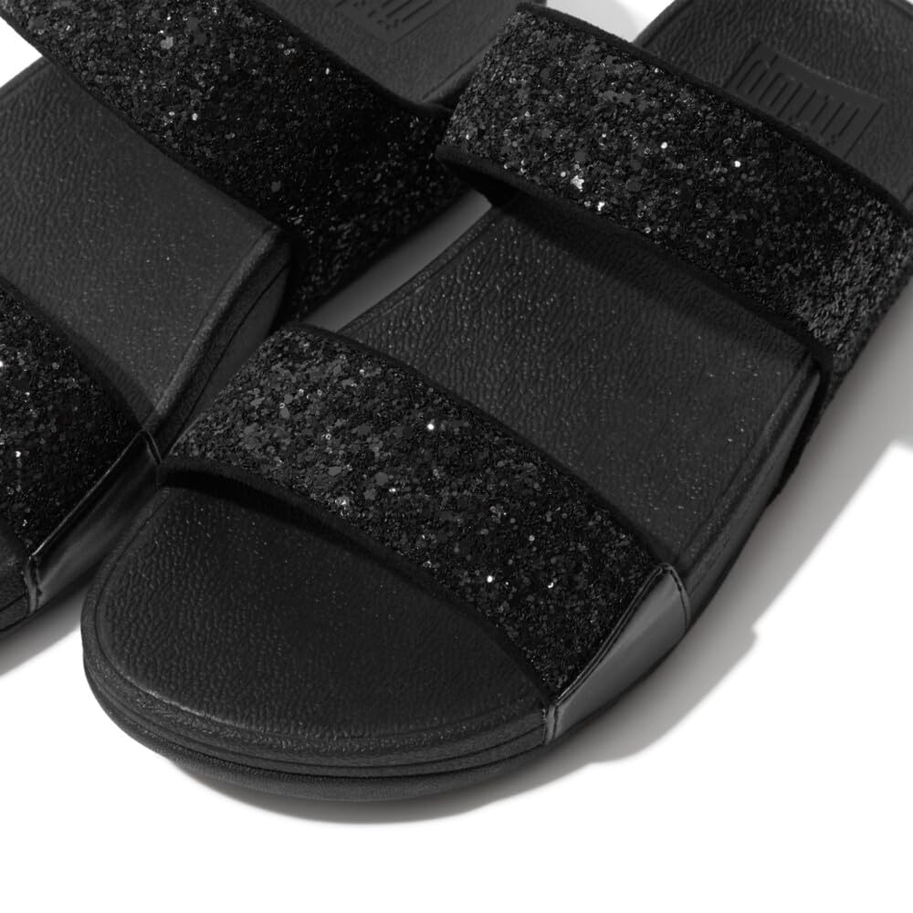 FitFlop Lulu Glitz sandali donna glitter nero